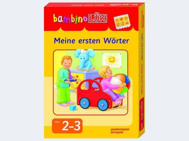 Actual product image LÜK bambino-LÜK Set. Erste Wörter (German, Francs Bayer, Michael Junga, 2011)