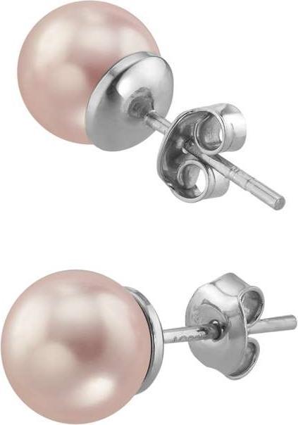 Produktbild Bijouteria Ohrstecker (Synthetische Perle mit Kristallkern, Silber 925)