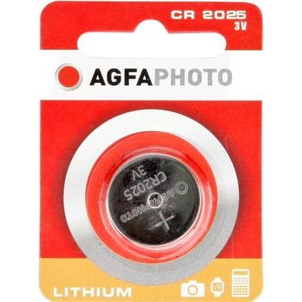 AGFAPHOTO Cr2025 (1 Stk., CR2025, 150 mAh), Batterien + Akkus