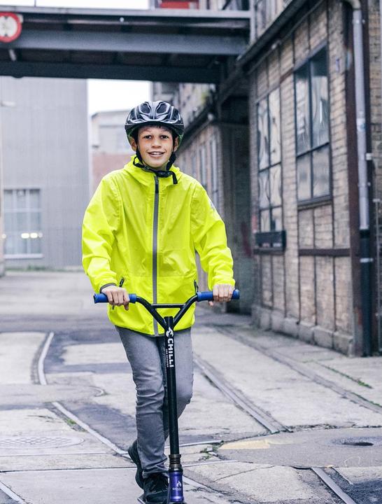 Actual product image Rukka Kids rain jacket Shelter cayenne (104)