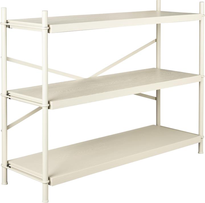 Produktbild Dutchbone Iron Shelf Beige Low (126 x 40 x 96 cm)