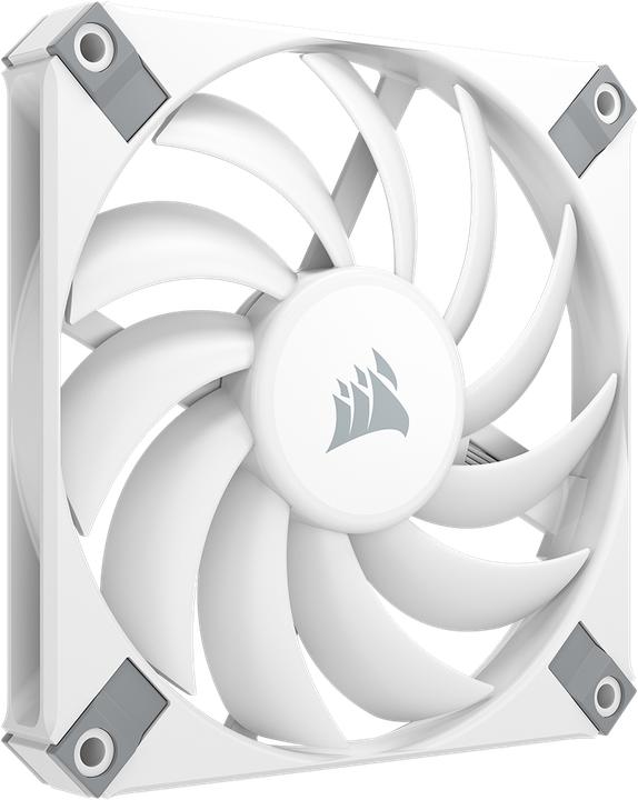 Produktbild Corsair AFS Series, AF120 SLIM WHITE, 120mmx15mm Fluid Dynamic Fan, Single Pack (120 mm, 1x)