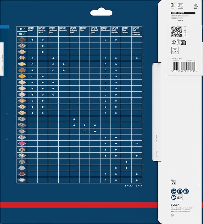 Immagine prodotto Bosch Professional Zubehör Lama per sega circolare 250 x 30 x 2 mm