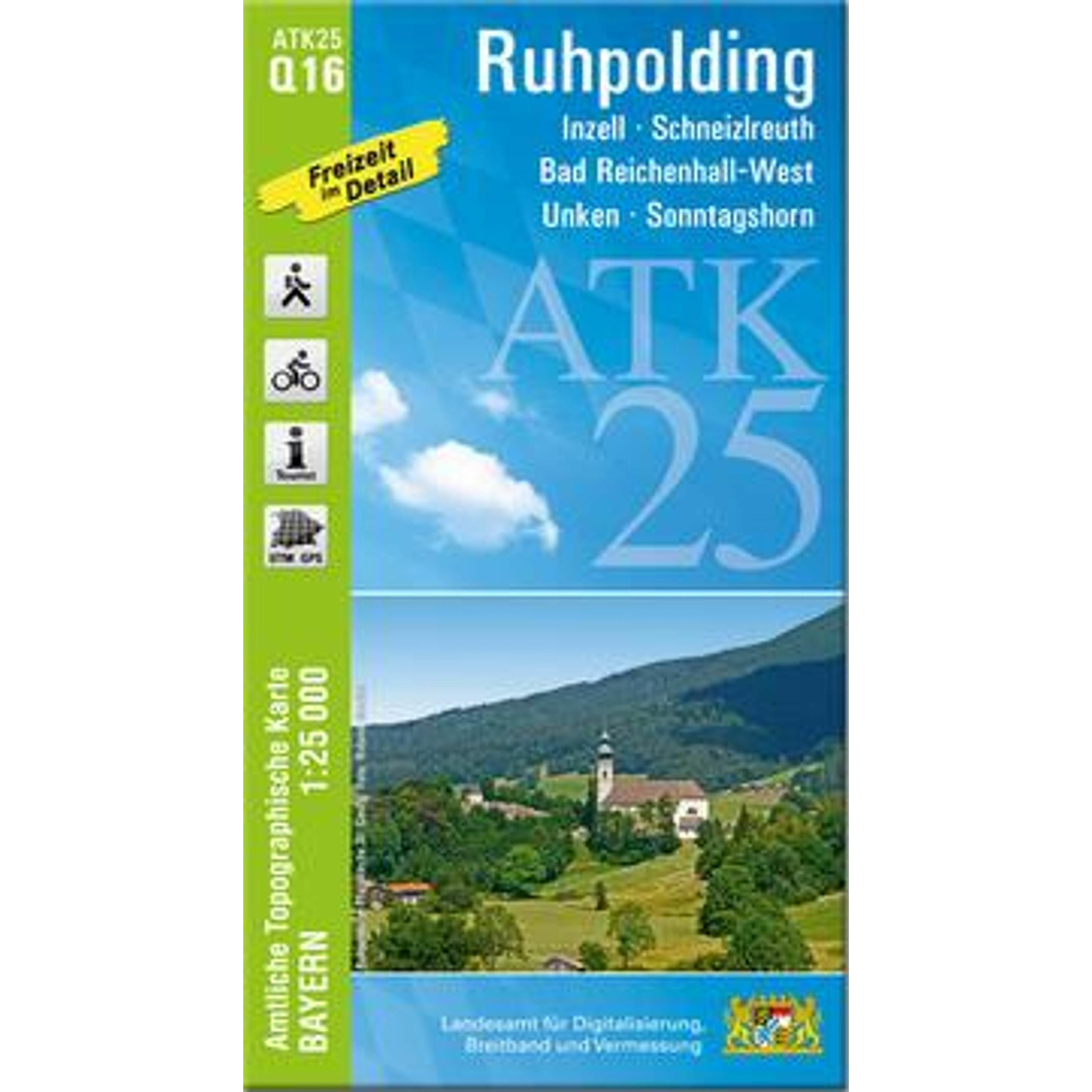 LDBV Bayern ATK25-Q16 Ruhpolding (Amtliche Topograp (46572840)