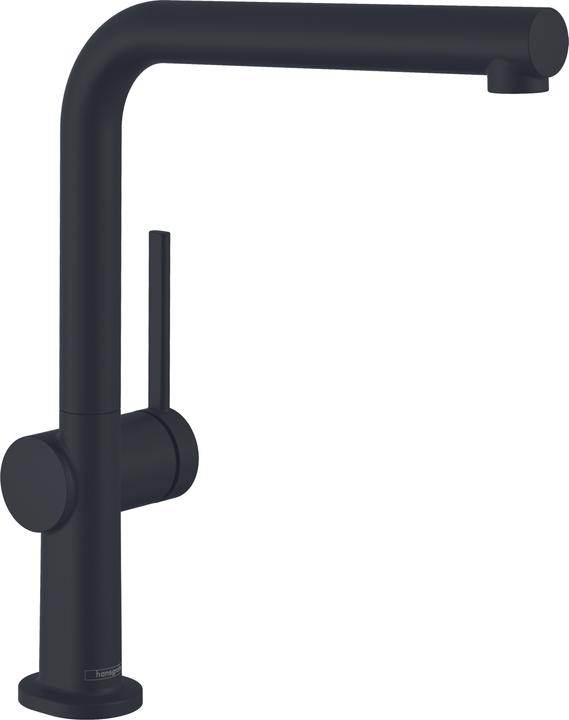 Actual product image hansgrohe Kitchen mixer with single-lever mixer Talis black 72840670