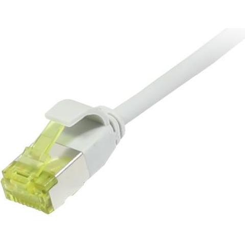 Synergy 21 Patchkabel RJ45 CAT6A 500Mhz 0.5m grau U/FTP slimline rund d 3.8mm - Netzwerk - CAT 7 cab (U/FTP, CAT6a, 0.50...