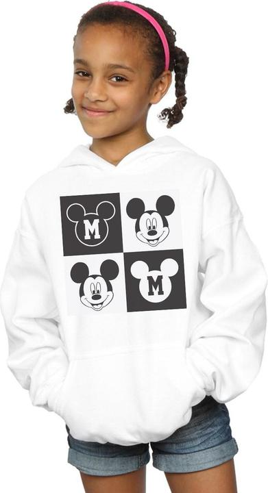 Produktbild Disney Mickey Mouse Smiling Squares Kapuzenpullover Mädchen (152, 158)