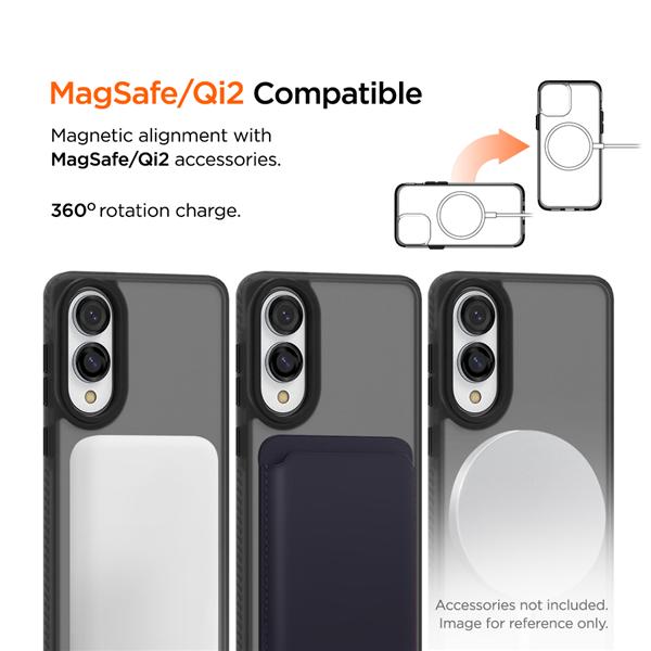 Produktbild Eiger 3m Ultra-Protection Magsafe-Case GRS Blizzard Magsafe Case GRS black (Samsung Galaxy S25 Edge)