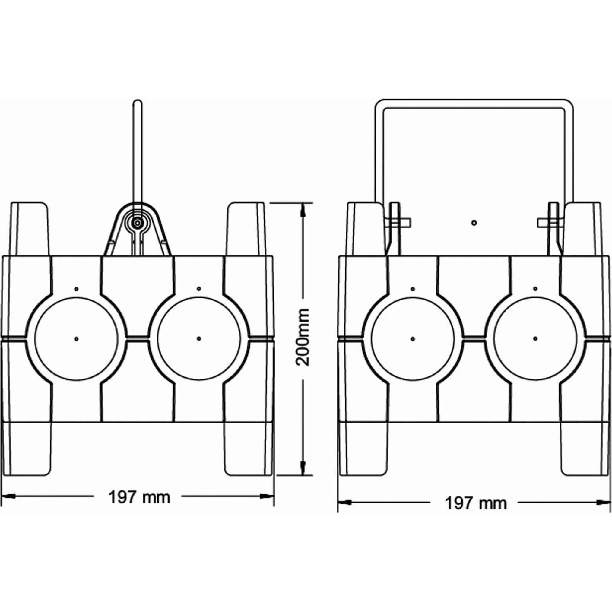 Thumbnail - PCE, Baustromverteiler, 9030117 (3 x, CEE)