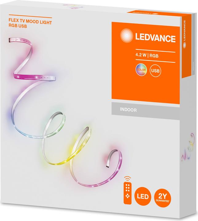 Actual product image Ledvance Flex TV Mood Light (Neutral White, 150 cm, Indoor)