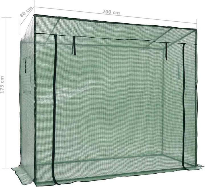 Produktbild vidaXL Gewächshaus