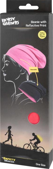 Image du produit SafetyMaker Bonnet réversible réfléchissant rose/argenté