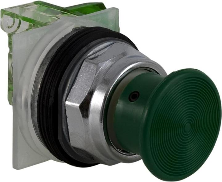 Actual product image Schneider Electric 9001KR24GH5 Mushroom pushbutton green