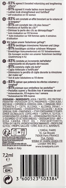 Actual product image L'Oréal Paris Lash Paradise Primer (Transparent)