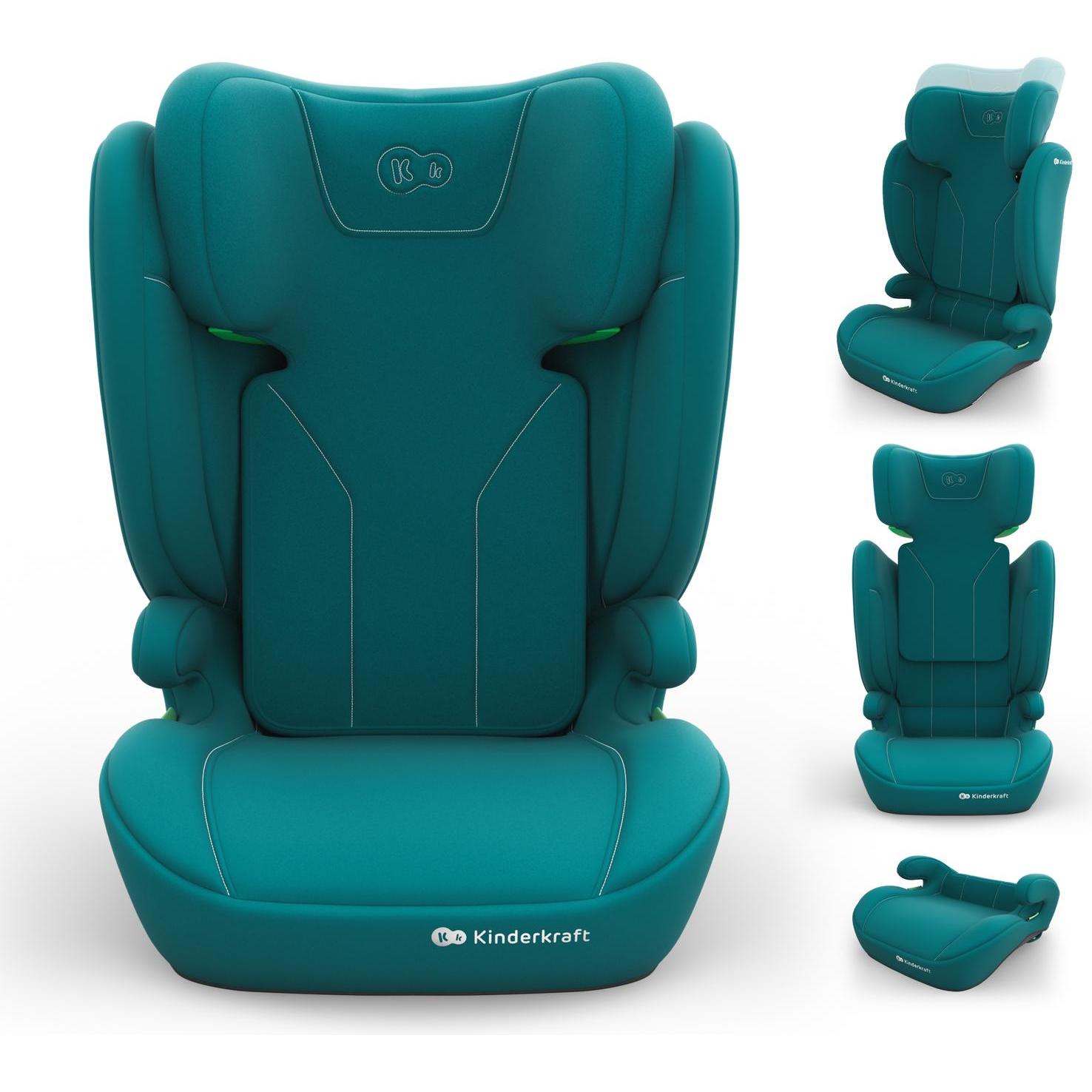 KinderKraft, Seggiolino auto, Car seat I-SPARK 2 PLUS i-Size GREEN (ECE R129/i-Size Standard)