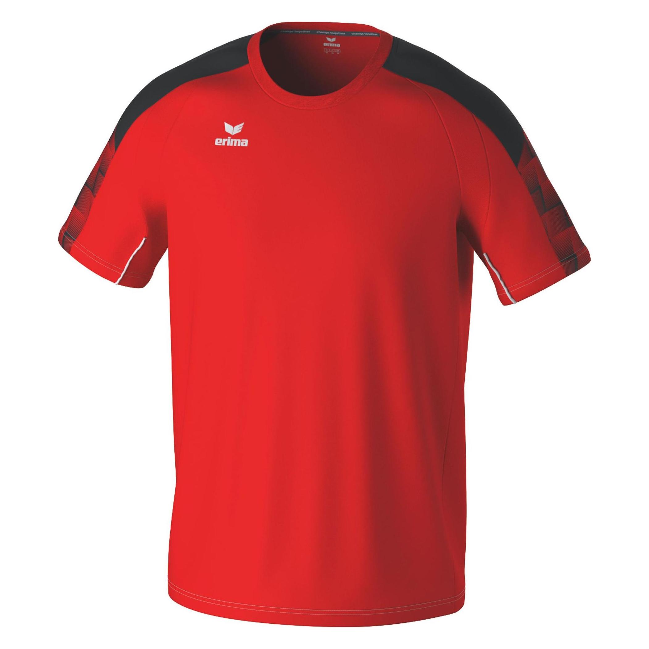 Erima, Herren, Sportshirt, Evo Star T-Shirt (3XL), Rot, 3XL