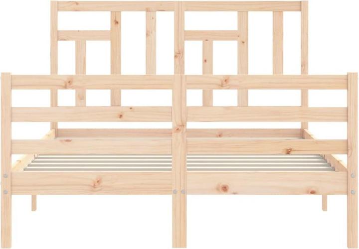 Produktbild vidaXL Bettrahmen (140 x 190 cm)