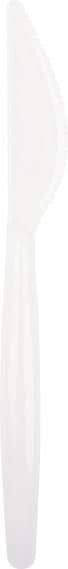 Produktbild Santex Plastikbesteck Messer:2 (20 x)