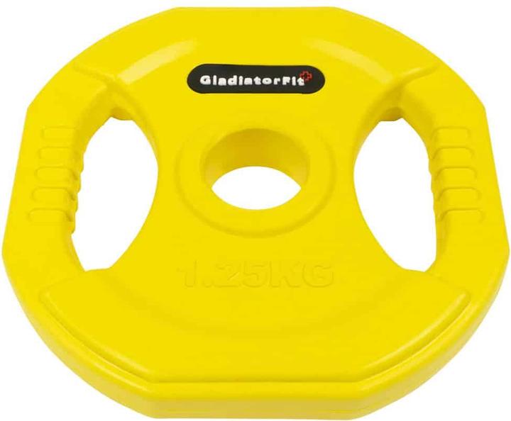 Actual product image Gladiatorfit Weight disc with handles (1 x 1.25 kg)