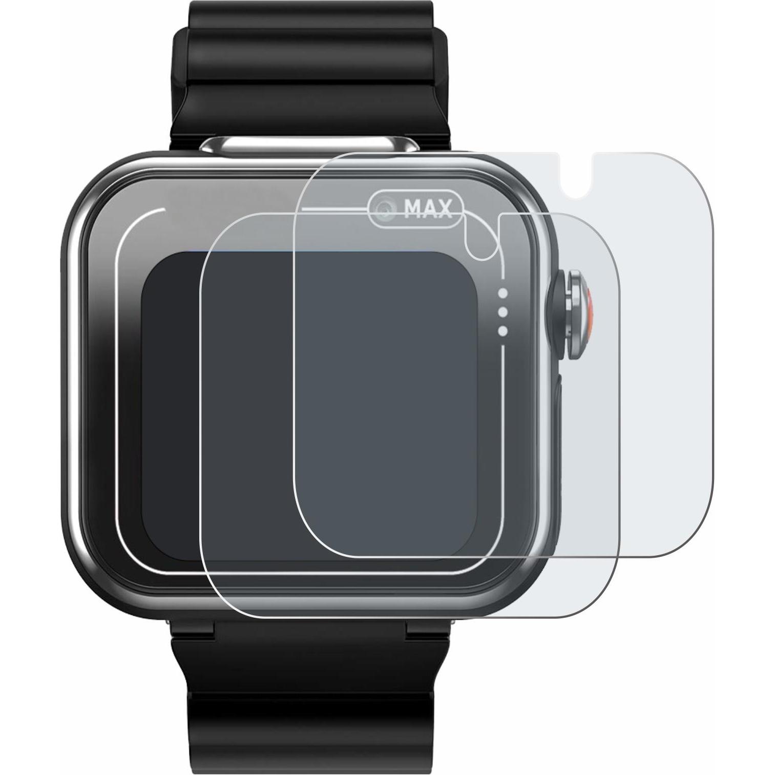 Thumbnail - BROTECT Entspiegelungs-Schutzfolie Displayschutz Matt, Smartwatch Schutzfolie, Grau