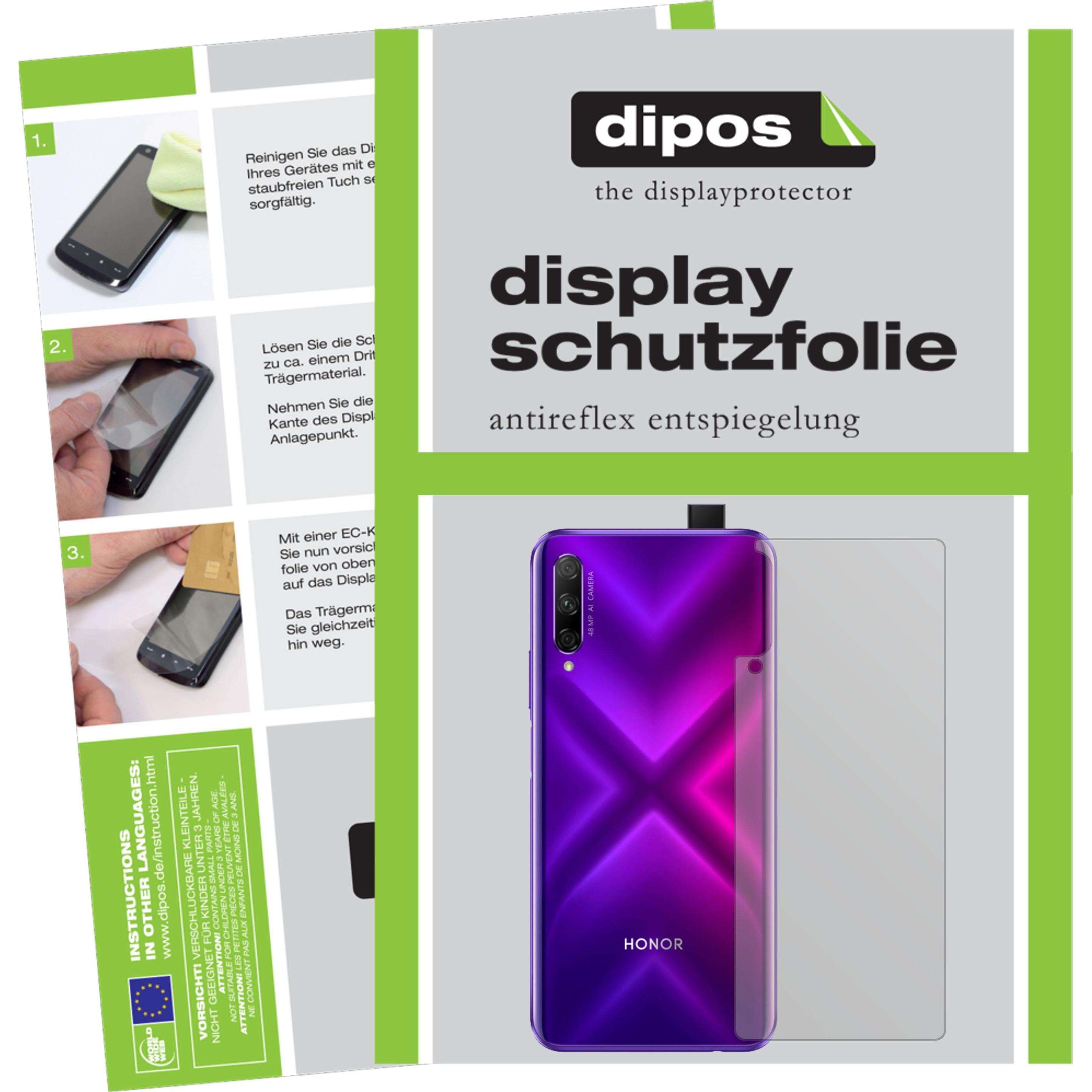 Dipos Displayschutzfolie Antireflex (6 Stück, Honor 9X), Smartphone Schutzfolie, Transparent