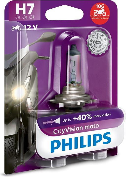 Produktbild Philips CityVision Moto (H7)
