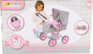 Actual product image Hauck doll stroller unicorn