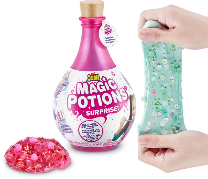 Actual product image Zuru Slime crackling foam 4-pack cardboard 6 pieces