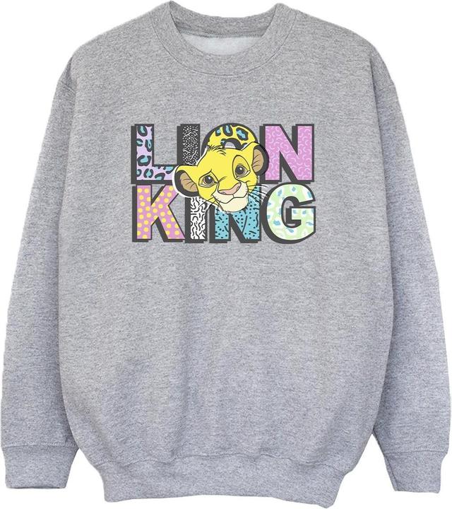 Produktbild Disney The Lion King Pattern Logo Sweatshirt Jungen (104)