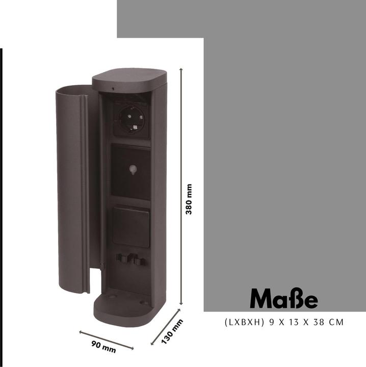 Produktbild Novatool Gartensteckdose (2 x)