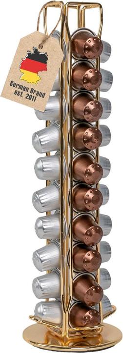 Intirilife Kaffee Kapselhalter kompatibel mit Nespresso Kapseln (40 Stück)