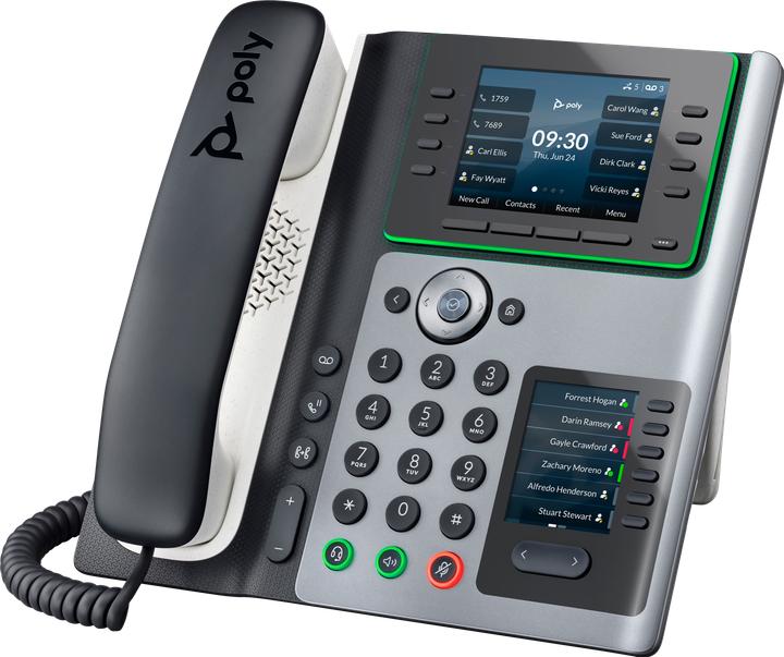 Actual product image HP Poly Edge E400 IP PH PoE-e
