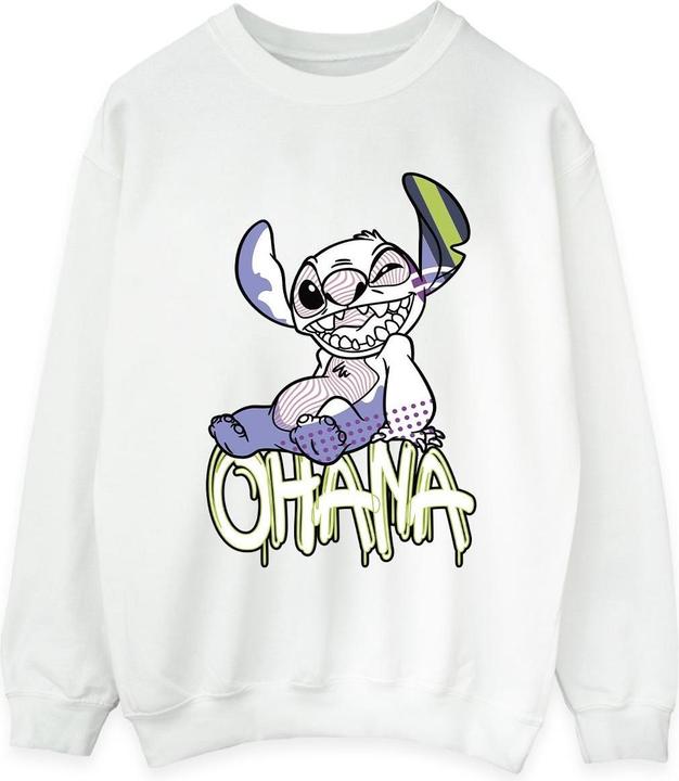 Produktbild Disney Lilo And Stitch Ohana Graffiti Sweatshirt (M)