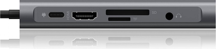 Produktbild Icy Box IB-DK4040-CPD - USB Type-C mini Dock PD (USB-C, 10 Ports)