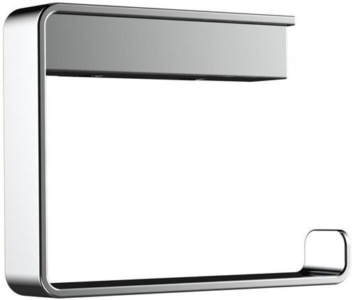 Actual product image Emco LOFT paper holder without lid chrome