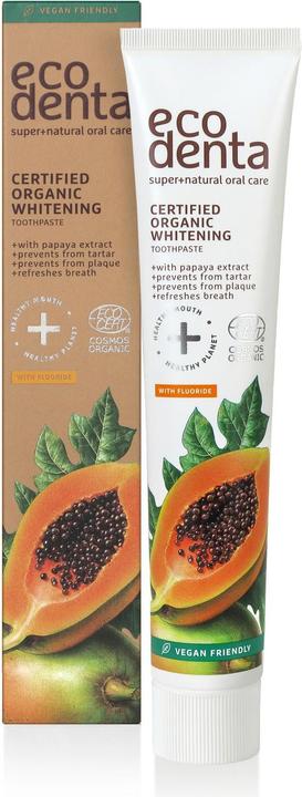 Actual product image Ecodenta Organic papaya (75 ml)