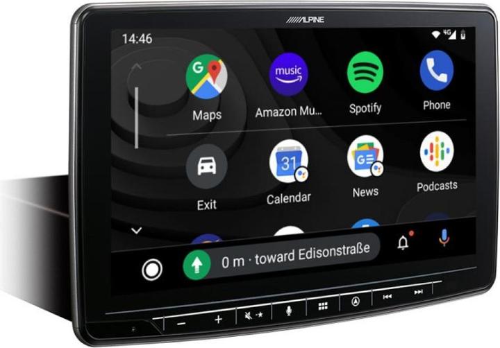 Actual product image Alpine INE-F904DC Halo9 mit LKW- und Reisemobilprofilen, 9-Zoll Display, GPS (9")
