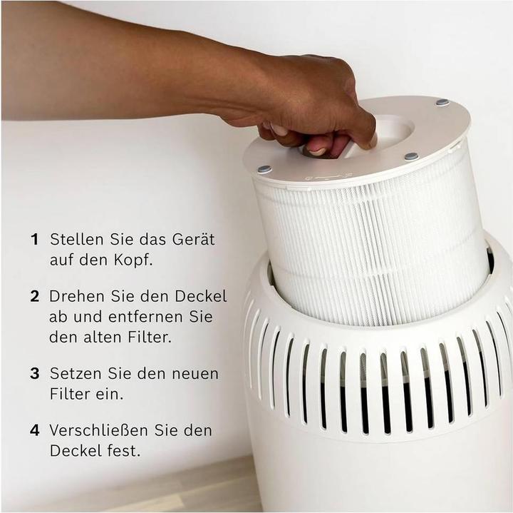 Produktbild Bosch Home Comfort Bosch 7733703696+7733703705 Air 1000+Air 1000 Luftreiniger 23 m² Weiss (23 m²)