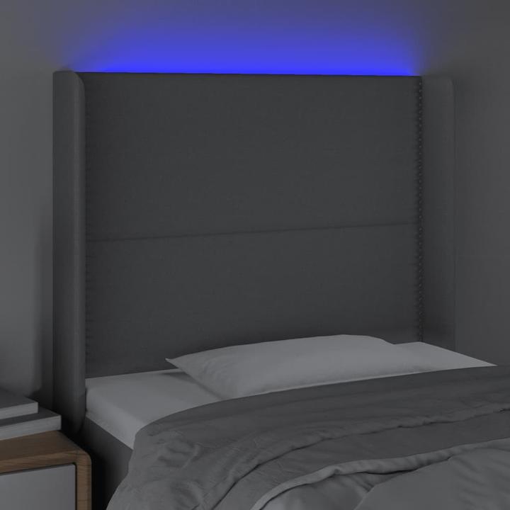 Produktbild vidaXL LED Kopfteil (203 x 16 x 88 cm)