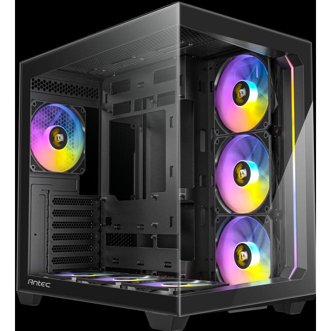 Antec C5 ARGB (ATX, ITX, mATX), PC Gehäuse, Schwarz