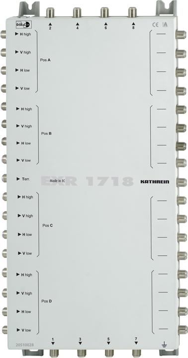 Immagine prodotto Kathrein EXR 1718 multi-switch per il segnale satellitare (Multiinterruttori)