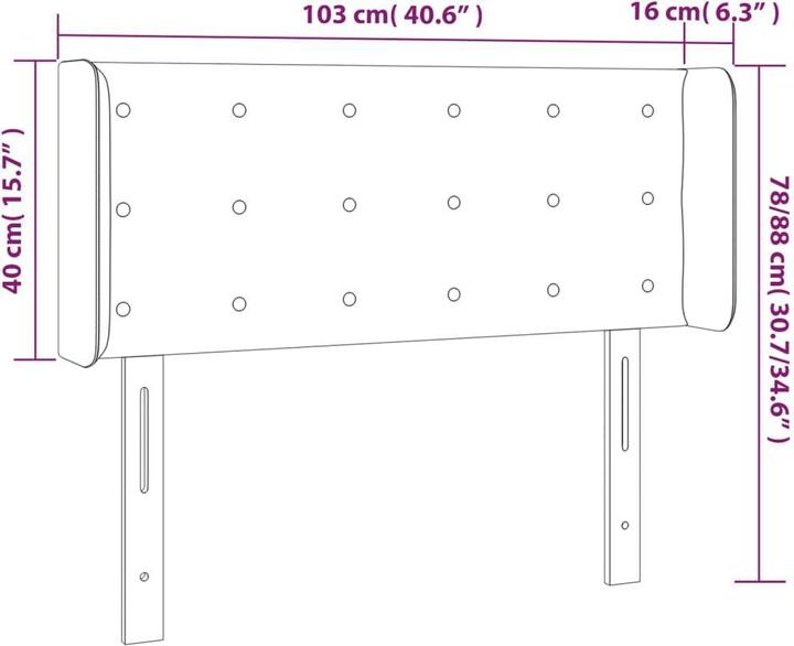 Produktbild vidaXL Polymnia (103 x 16 x 88 cm)