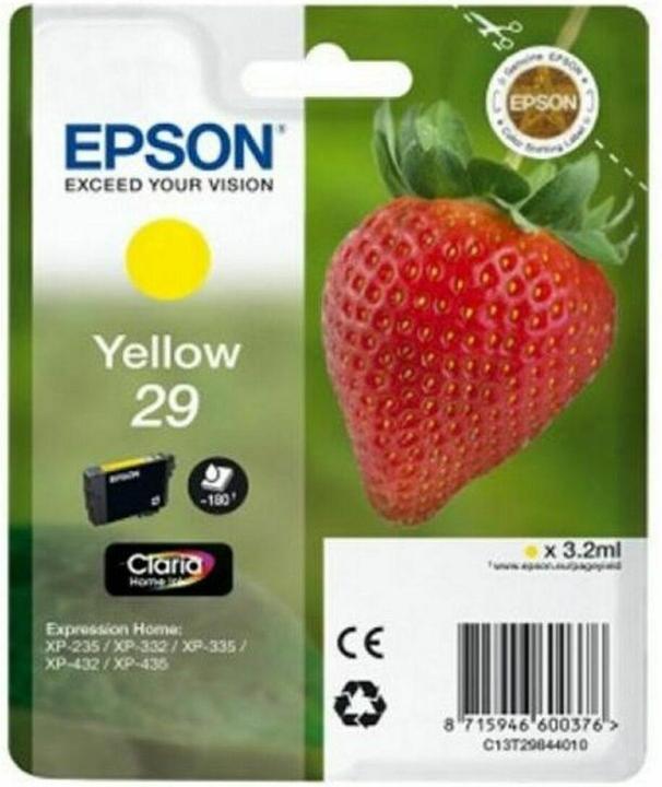 Produktbild Epson Sglpck Yellow 29 Home Ink (Y)