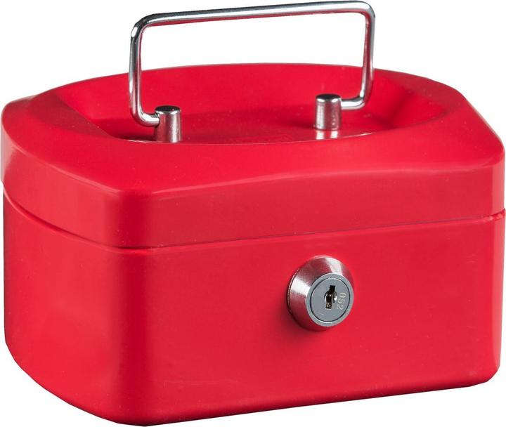 Productafbeelding Idena Geldkistje 6" 155x120x90mm, rood
