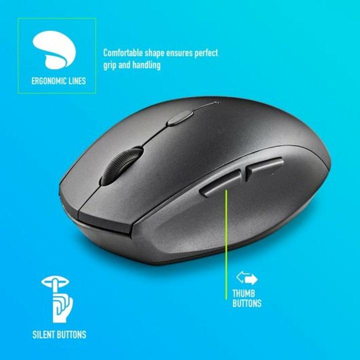 Image du produit NGS Souris Sans Fil Bee (Noir) (Sans fil)