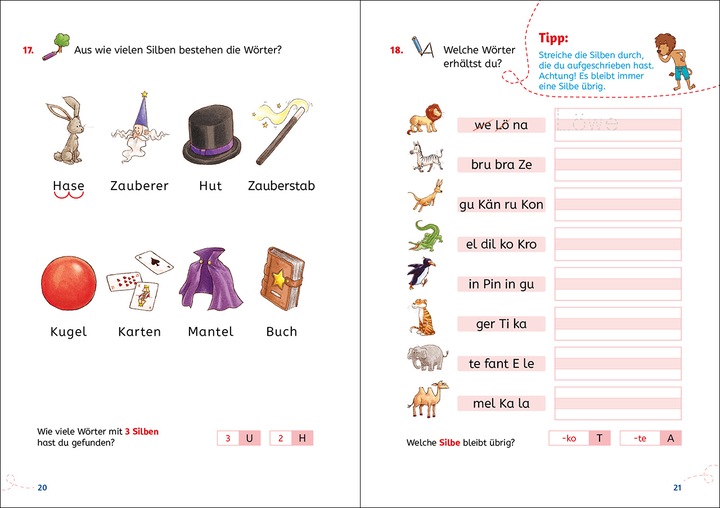 Immagine prodotto Leselöwen Lernhilfen - Lesen lernen - 1. Klasse (Tedesco, Christiane Wittenburg, Dominik Rupp, Loewe Prima lettura autonoma, I primi lettori Loewe, 2023)