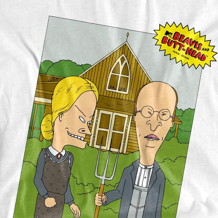 Produktbild Beavis and Butthead American Gothic TShirt (S)