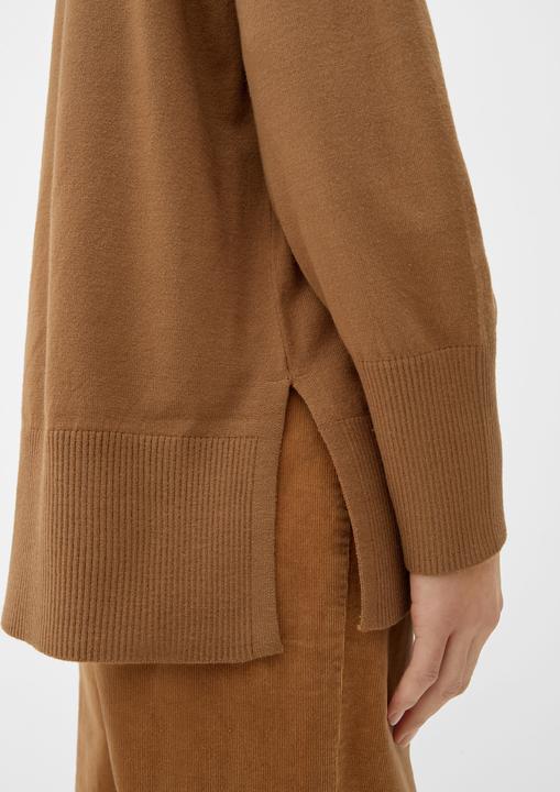 Produktbild s.Oliver Strickpullover Rollkragenpullover aus Viskosemix (46)