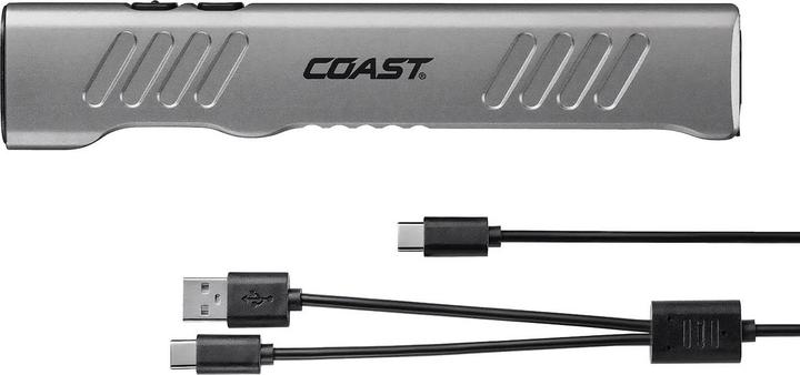 Actual product image Coast Slayer Pro Flashlight 1150 Lumen 130 m Range Memory Mode Multiple Light Modes (13.70 cm, 1150 lm)