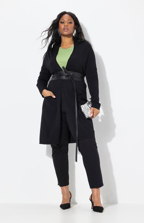 Actual product image Ulla Popken Longline Open Shape Cardigan (42, 44)